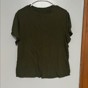 a new day Women's Olive Short Sleeve Tee